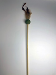 Игрушка-дразнилка для кошек с шариком кошачьей мяты - Фото 1