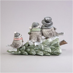 Статуэтка с LED-подсветкой «Птички» - Фото 1