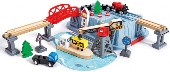 Игровой набор «Железная дорога. Портовая станция»