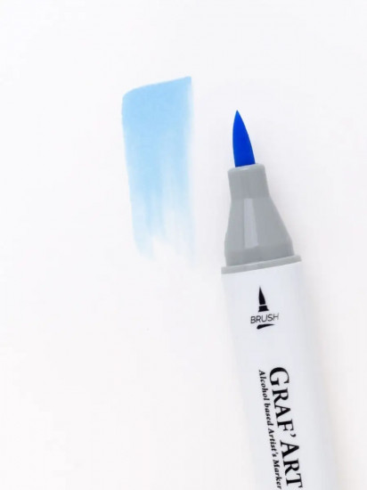 Маркер спиртовой «Graf'Art», B602 Blue light