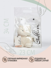 Игрушка мягкая «Кот Снежок» - Фото 5