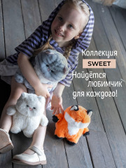 Игрушка мягкая «Кот Снежок» - Фото 9