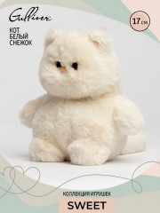 Игрушка мягкая «Кот Снежок» - Фото 10