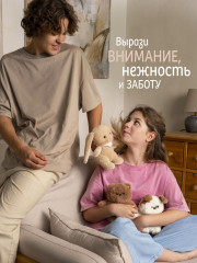 Игрушка мягкая «Мишка Пирожок» - Фото 6