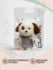 Игрушка мягкая «Собачка Пятнышко» - Фото 5