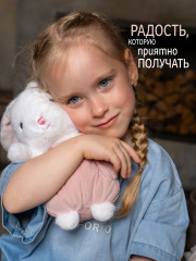 Игрушка мягкая «Зайка Беляш» - Фото 8