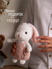 Игрушка мягкая «Зайка Беляш» - Фото 10