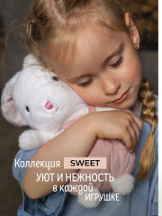 Игрушка мягкая «Зайка Беляш» - Фото 13