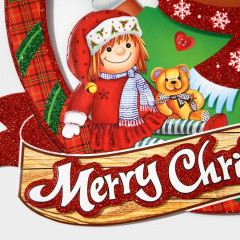 Украшение новогоднее настенное «Merry Christmas» - Фото 4