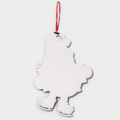 Украшение новогоднее настенное «Дедушка мороз на коньках» - Фото 4