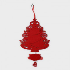 Украшение новогоднее настенное «Новогодняя ёлка с Дед Морозом» - Фото 5