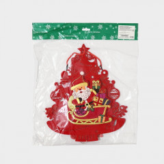 Украшение новогоднее настенное «Новогодняя ёлка с Дед Морозом» - Фото 6