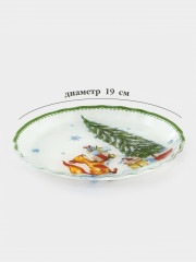 Блюдо сервировочное «Зверьки в лесу» - Фото 1