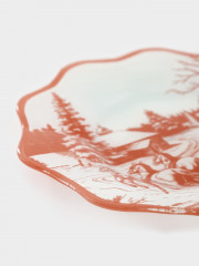 Тарелка «Новогодние забавы» - Фото 3