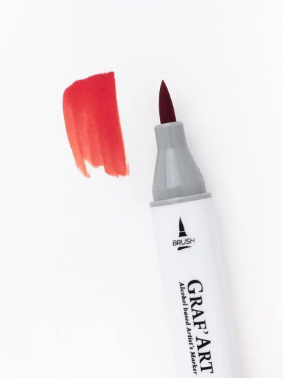 Маркер спиртовой «Graf'Art», R208 Красный светлый