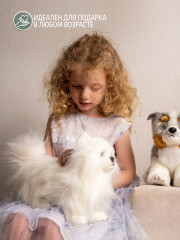 Игрушка мягкая «Померанский шпиц» - Фото 6