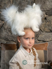 Игрушка мягкая «Померанский шпиц» - Фото 7