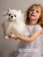 Игрушка мягкая «Померанский шпиц» - Фото 8