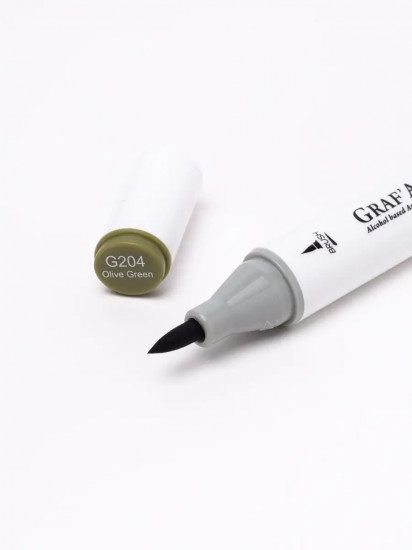 Маркер спиртовой «GrafArt», G204 Оливковый