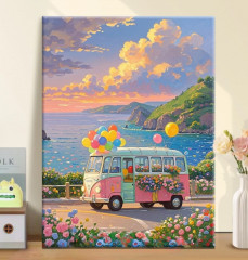 Картина по номерам «Diy Digital Painting» - Фото 4