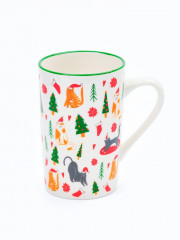 Кружка «Новогодние коты» - Фото 4