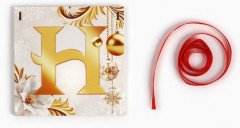 Гирлянда на ленте «С новым годом» - Фото 2