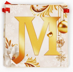 Гирлянда на ленте «С новым годом» - Фото 3