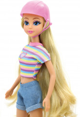 Набор игровой «Кукла-велосипедистка» - Фото 8