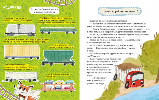 Лисенок Почемучка. Транспорт