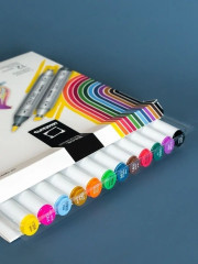 Набор спиртовых маркеров «Базовый» - Фото 1