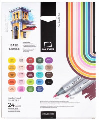 Набор спиртовых маркеров «Базовый» - Фото 1