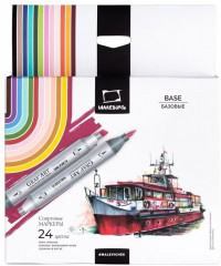 Набор спиртовых маркеров «Базовый» - Фото 2