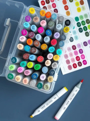 Набор спиртовых маркеров «Базовый» - Фото 1