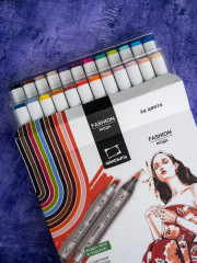 Набор маркеров спиртовых «Мода» - Фото 4