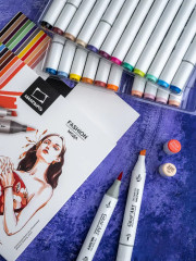 Набор маркеров спиртовых «Мода» - Фото 7