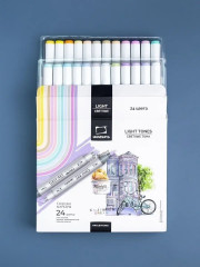 Набор спиртовых маркеров «Светлые тона» - Фото 2