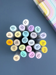 Набор спиртовых маркеров «Светлые тона» - Фото 5