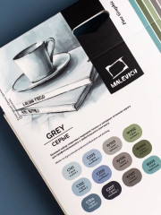 Набор спиртовых маркеров «Серые» - Фото 3