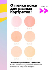 Набор спиртовых маркеров «Телесные» - Фото 8