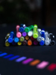 Маркер акриловый, белый - Фото 13