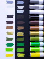 Маркер акриловый, белый - Фото 14