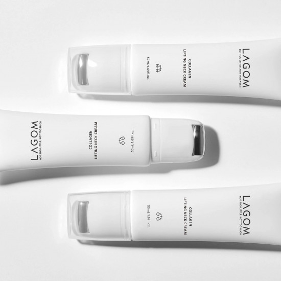Массажный лифтинг-крем для шеи «Collagen Lifting Neck Cream»
