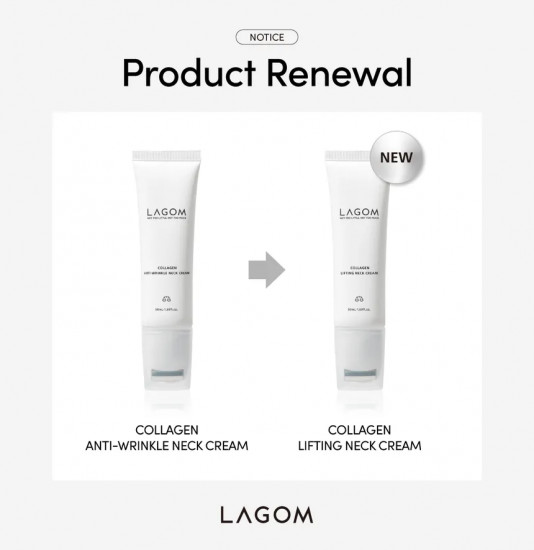 Массажный лифтинг-крем для шеи «Collagen Lifting Neck Cream»