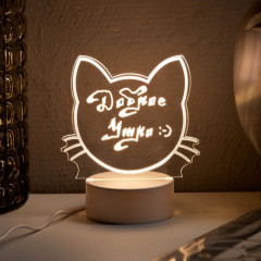 Ночник с маркером для заметок - Фото 2