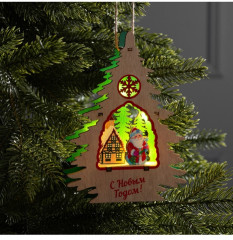 Подвеска световая «Дед Мороз» - Фото 3