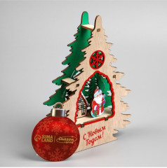 Подвеска световая «Дед Мороз» - Фото 6