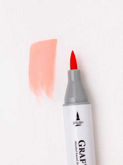 Маркер спиртовой «GrafArt», S203 Розовый телесный