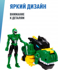 Набор игровой 2 в 1 «Динозавр-трансформер Тирэкс с фигуркой Джеки» - Фото 2