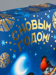 Коробка подарочная складная «Снегири» - Фото 5