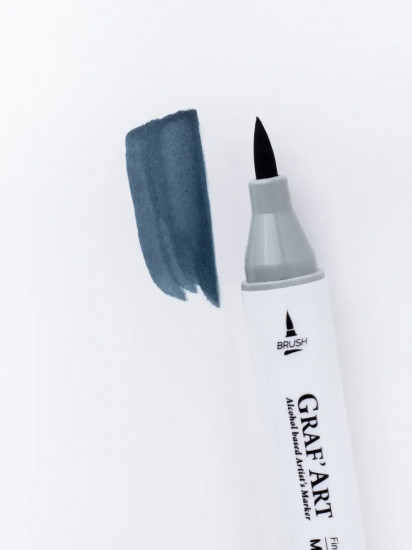 Маркер спиртовой «GrafArt», C105 Серый голубой